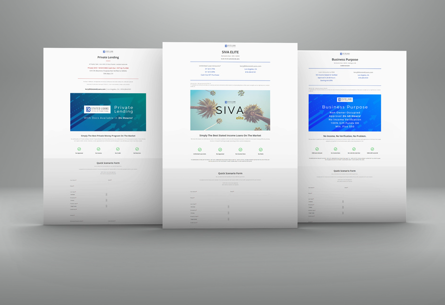 B2B Mortgage Email Blast Portfolio Item